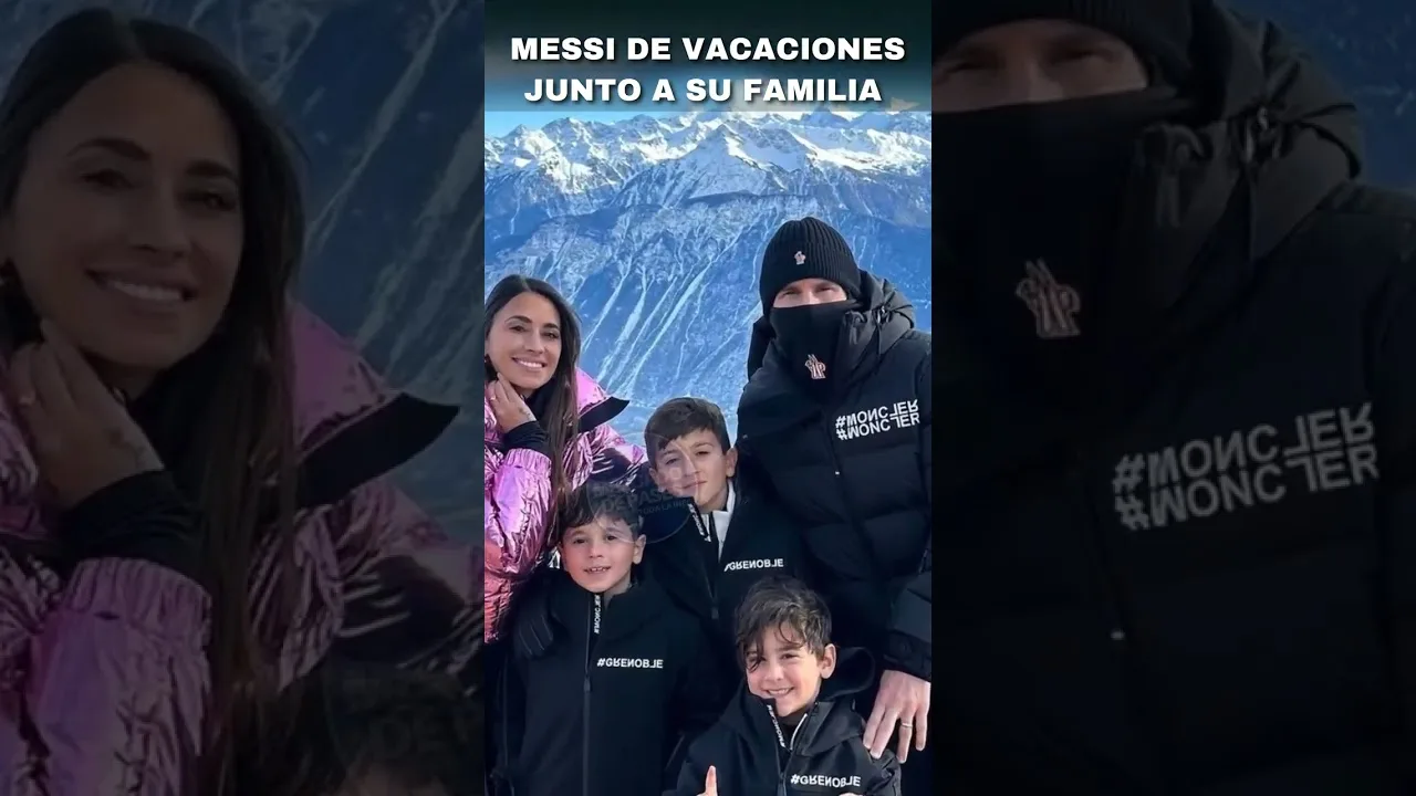 Leo Messi de VACACIONES 😍