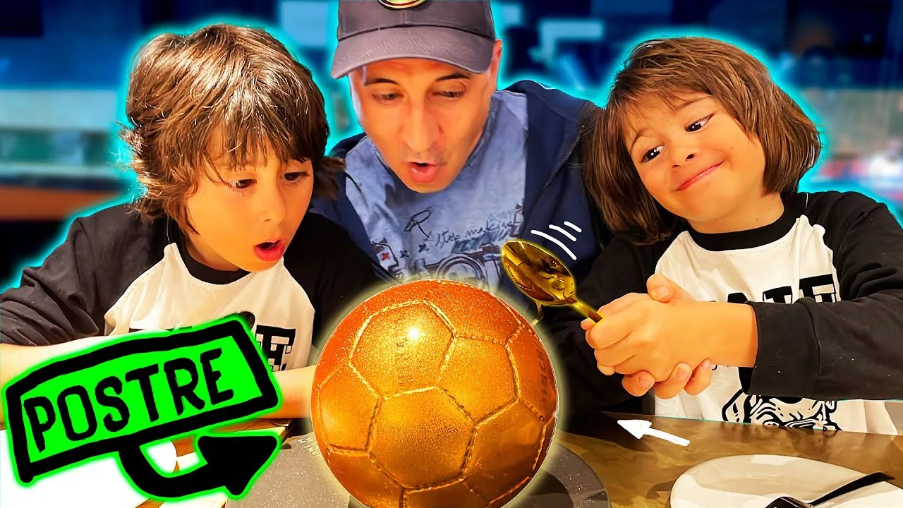Vamos al  Restaurante de LEO MESSI!! a COMER el BALON de