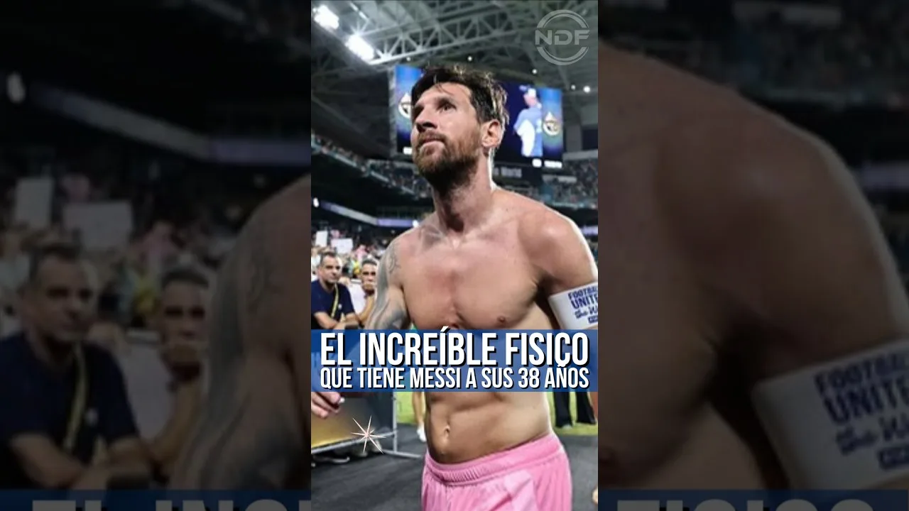 L’incroyable physicien Leo Messi à 38 ans 😱