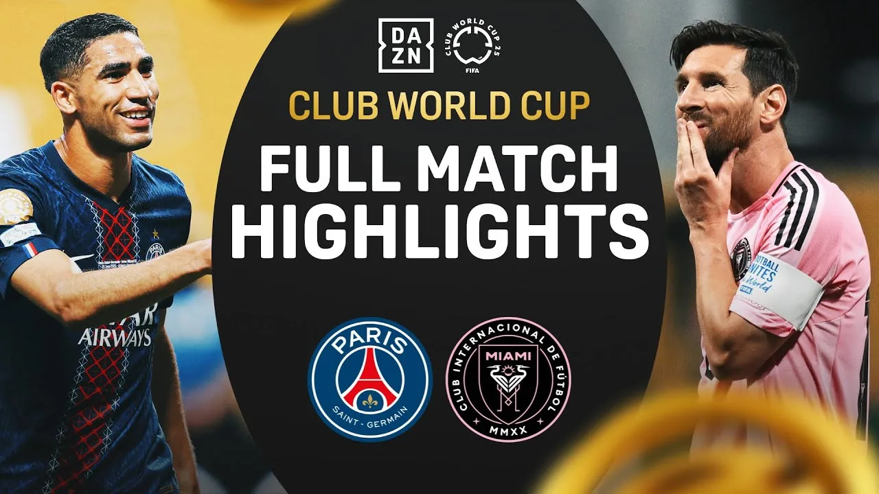 Le PSG domine Lionel Messi & Inter Miami 4-0 | FIFA Club World Cup Fightings