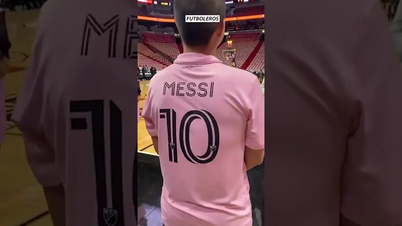Así LE DAN la BIENVENIDA en MIAMI a LIONEL MESSI en LAS