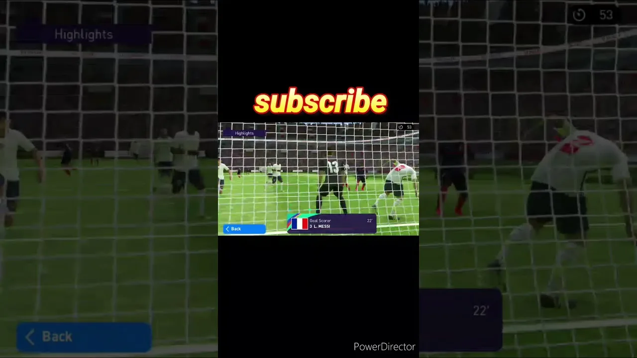 Direct corner goal by leo messi. #short #shortvideo