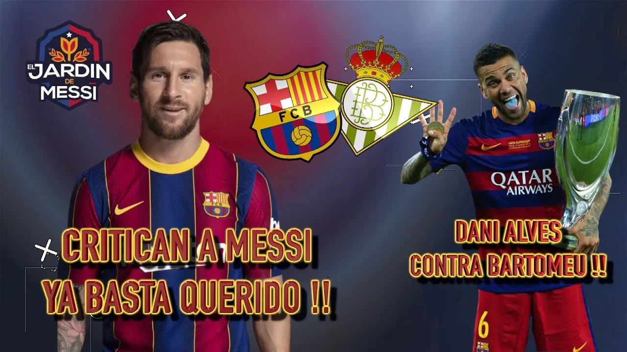 LEO MESSI CRITICADO !! BASTA YA QUERIDOS !! : BARÇA BETIS 3
