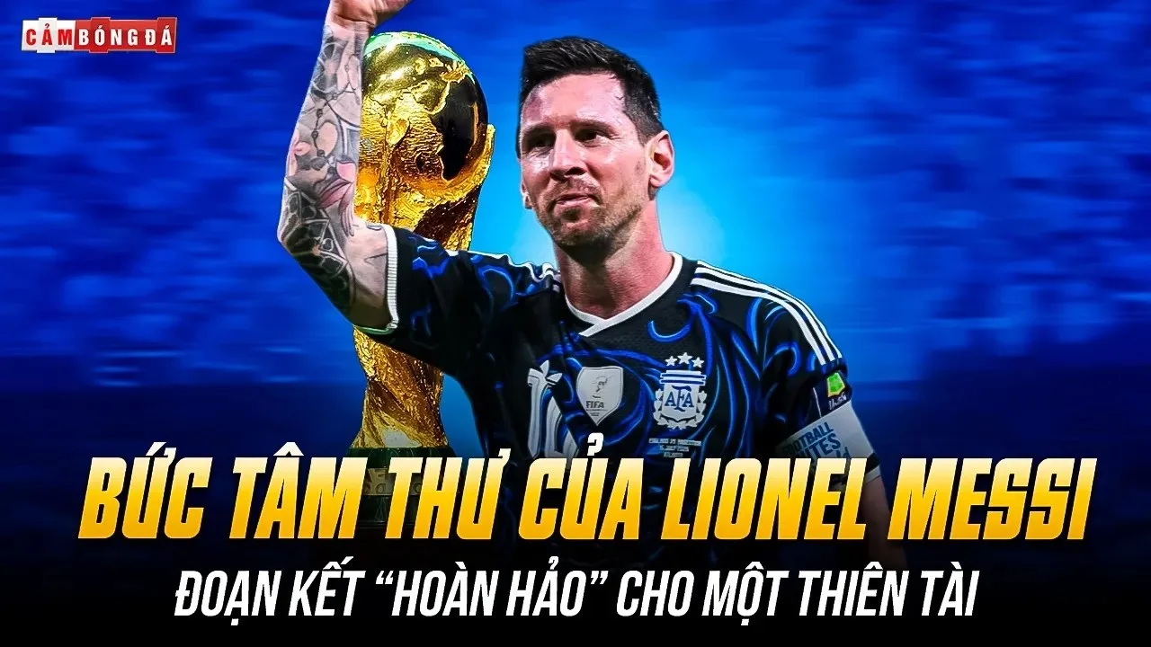 LETTRE DE LIONEL MESSI : LA FIN « PARFAITE » POUR UN GÉNIE