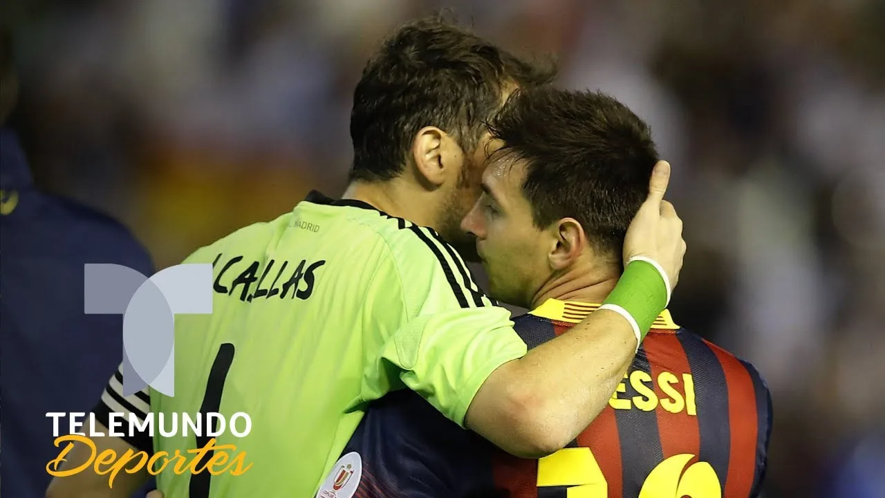 Lionel Messi también se despide de Iker Casillas, su “duro