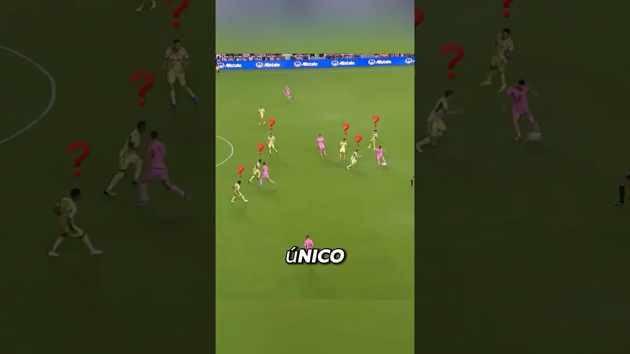 L’intelligence de jeu que seul Messi possède🧐
