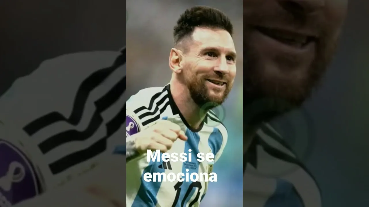 Leo Messi no aguanta y se emociona al ver la camiseta de