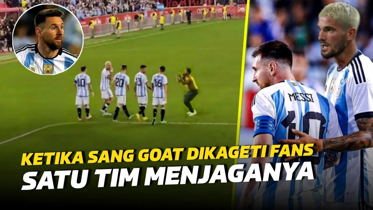 MELINDUNG LA PULGA  Lihatlah Kepanikan Para Pemain