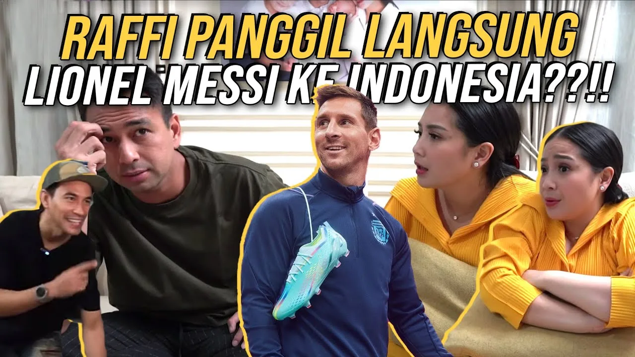 DEMI FOTO BARENG RAFFI RAFATHAR DATENGIN HOTEL LIONEL