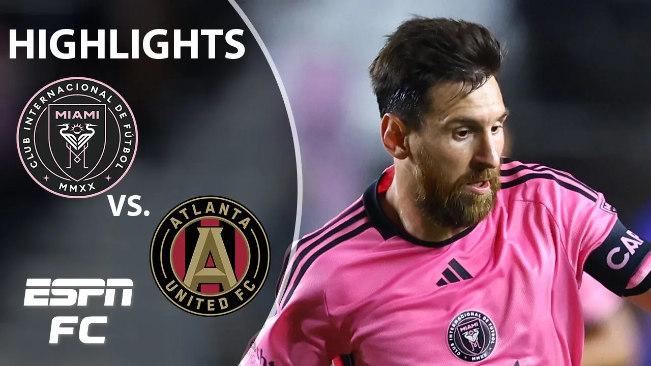 LIONEL MESSI ÉLIMINÉ‼️ Inter Miami contre Atlanta United | Faits saillants des séries éliminatoires de la Coupe MLS | ESPN FC
