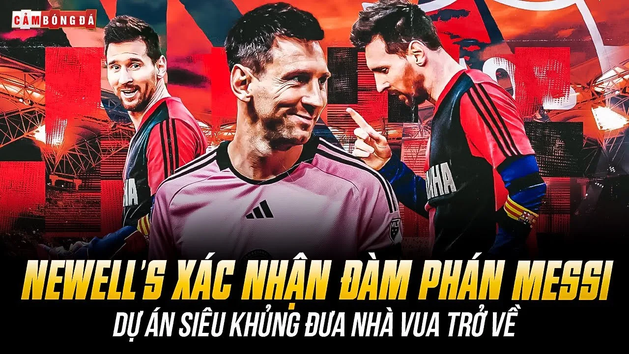 NEWELL’S CONFIRME LES NÉGOCIATIONS DE MESSI : PROJET DE SUPER CRISE POUR RAMENER LE ROI
