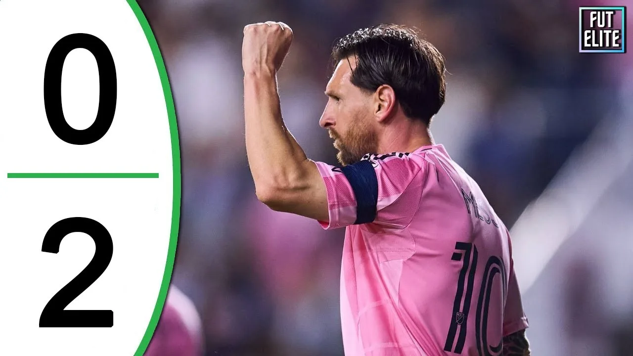 LIONEL MESSI OBJECTIF – CAVARE VS INTER MIAMI 0-2 SHOWS ET BUTS EXTENDES 2025