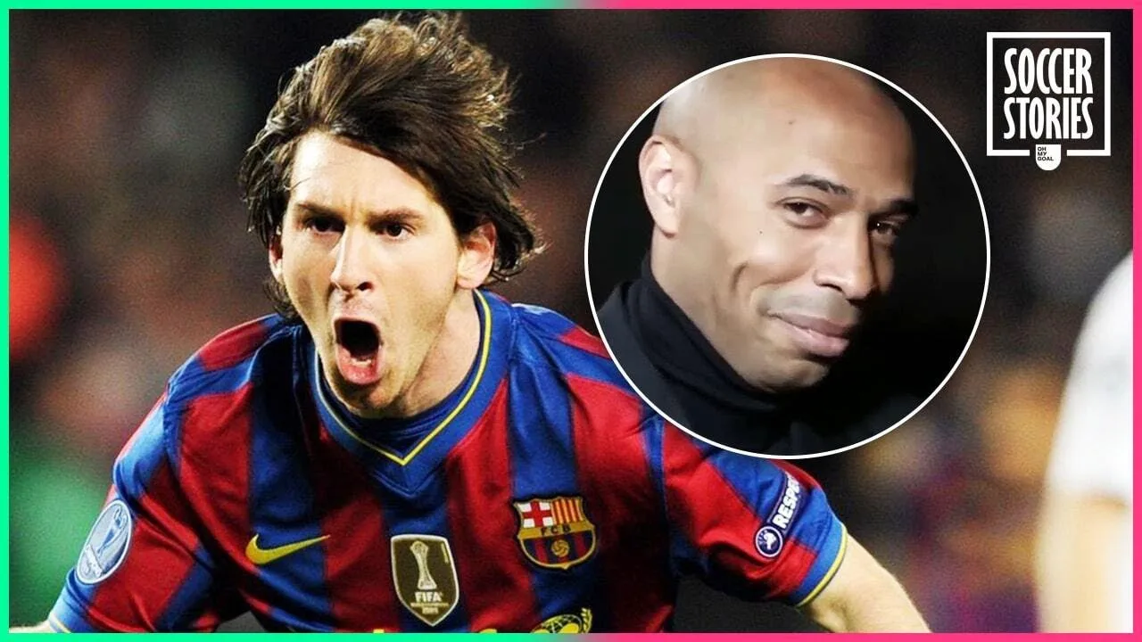 Quand Thierry Henry a poussé Leo Messi à inscrire un