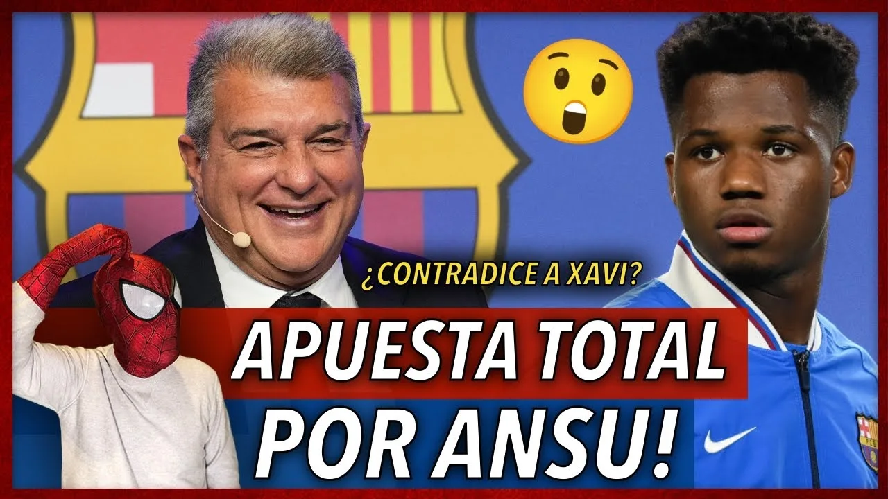¡LAPORTA APUESTA por ANSU FATI! (SUS PLANES con DECO y LEO