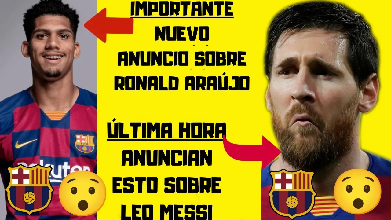 NOTICIA SORPRESA de LEO MESSI NUEVO ANUNCIO sobre R.