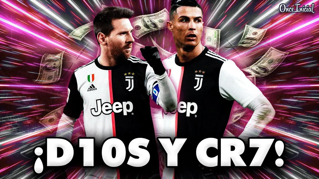 ¡CRISTIANO Y MESSI JUNTOS! EL SUEÑO DE LA JUVENTUS