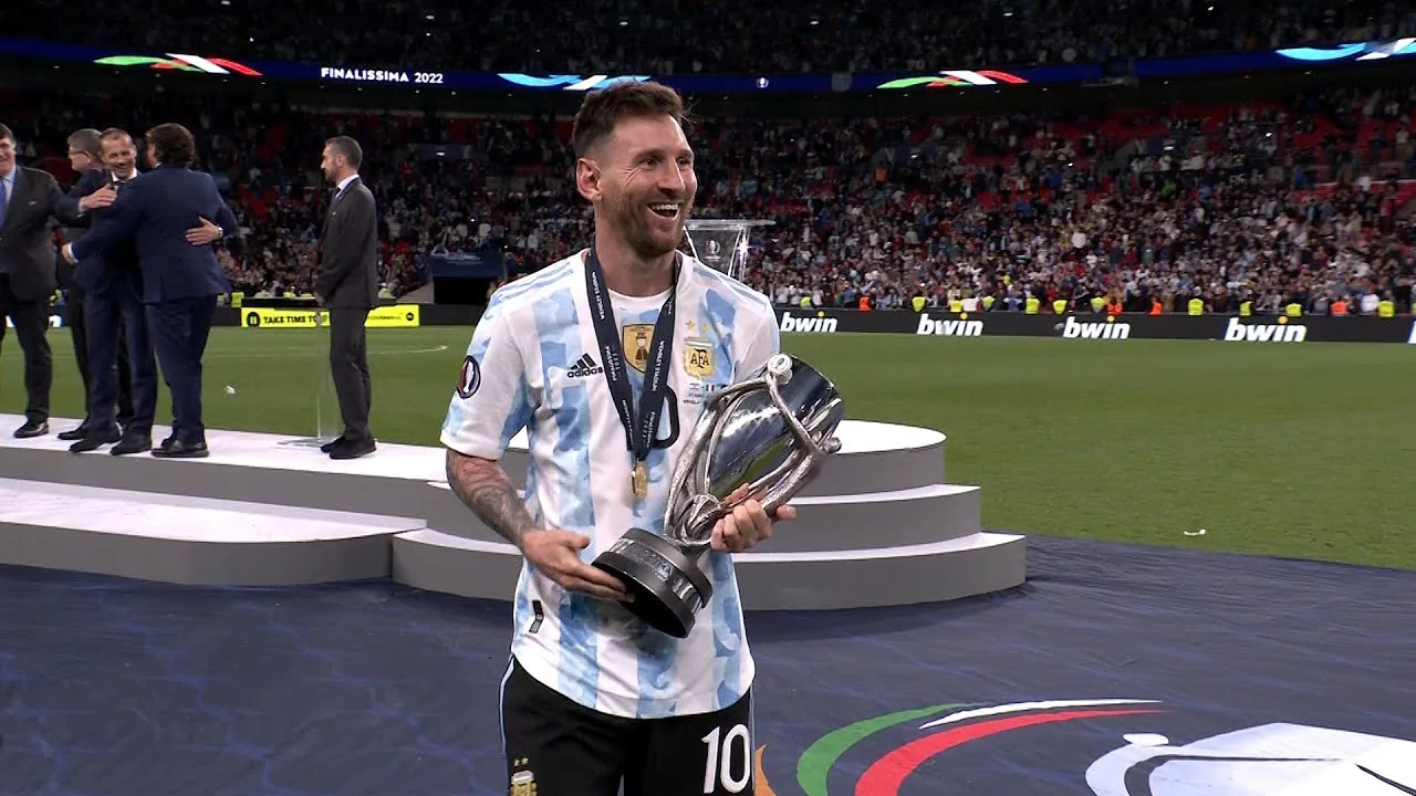 Lionel Messi Destroying Italy at Wembley (La Finalissima