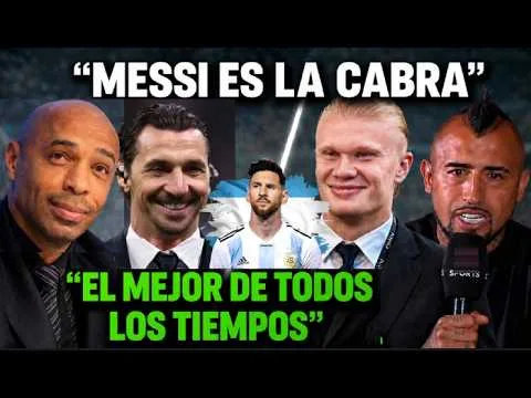 💥JOUEURS ET LÉGENDES SE RENDENT À MESSI💥 « IL EST LE MEILLEUR DE TOUS LES TEMPS »