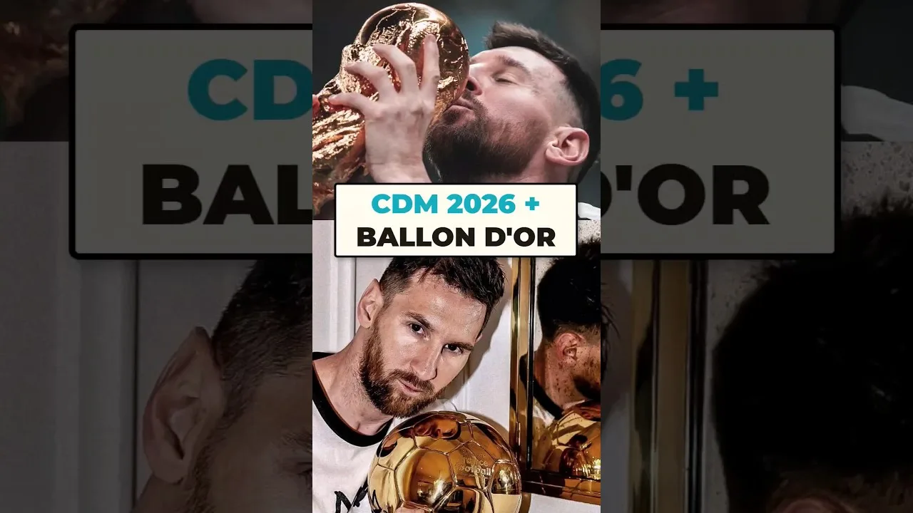 MESSI PARLE DU BALLON D’OR/CDM 2026 EN INTERVIEW! #messi