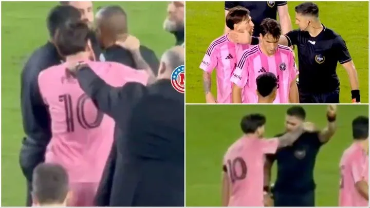 Lionel Messi attrape le cou de l’entraîneur et fait rage à l’arbitre après Inter Miami contre New York