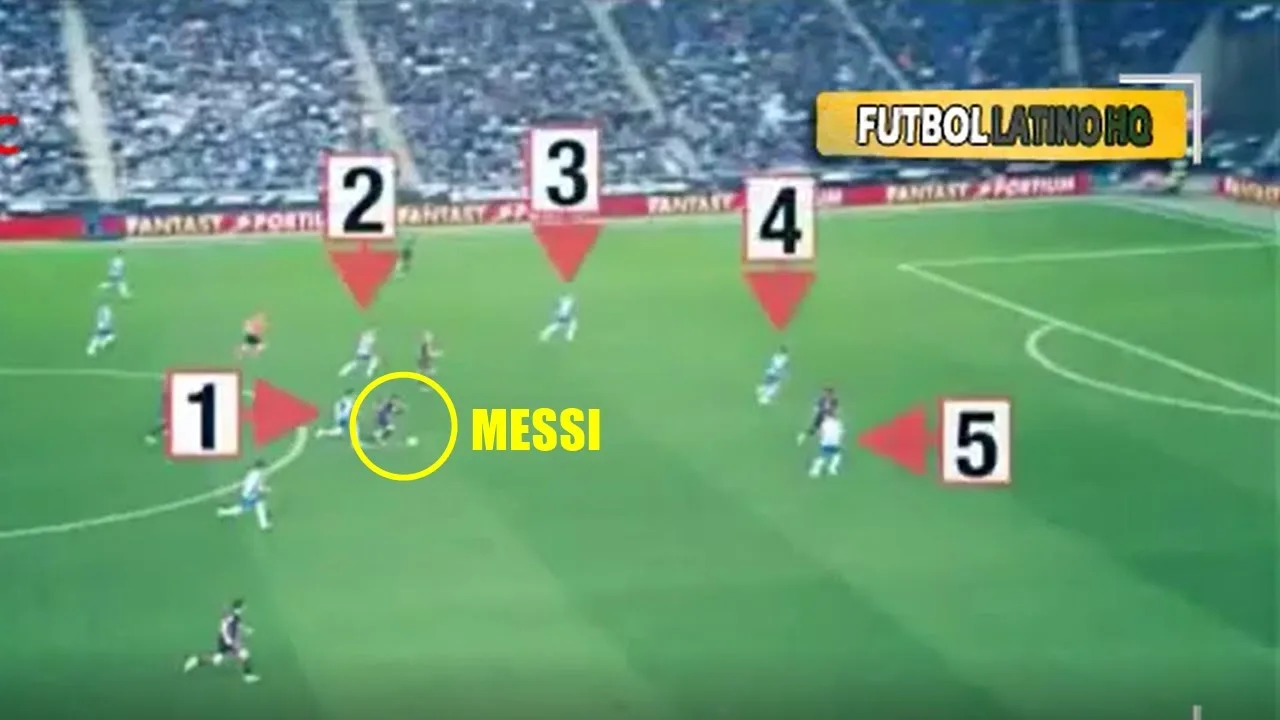 Lionel Messi Vs Whole Team of Espanyol – UNSTOPPABLE
