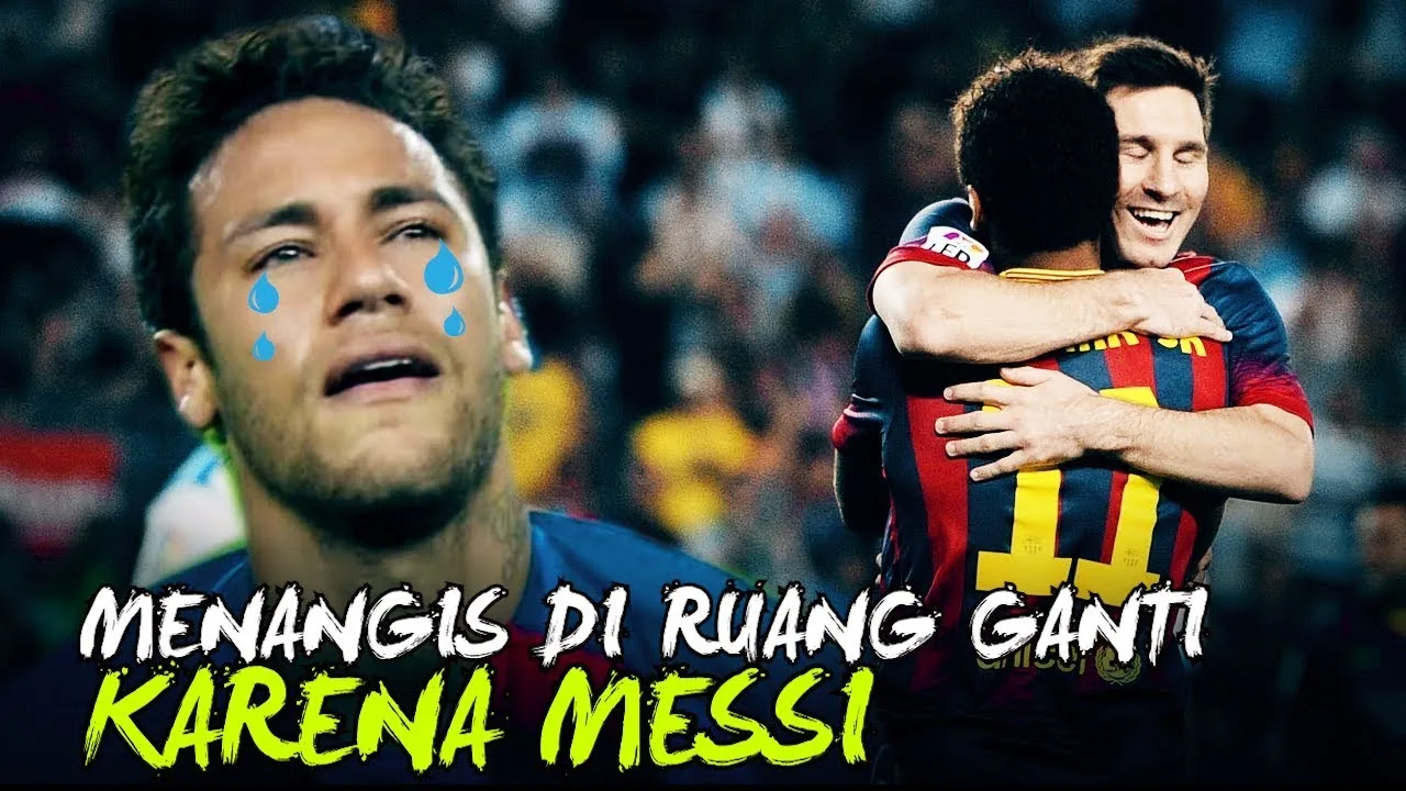 Hari Ketika Lionel Messi Membuat Neymar Jr Menangis