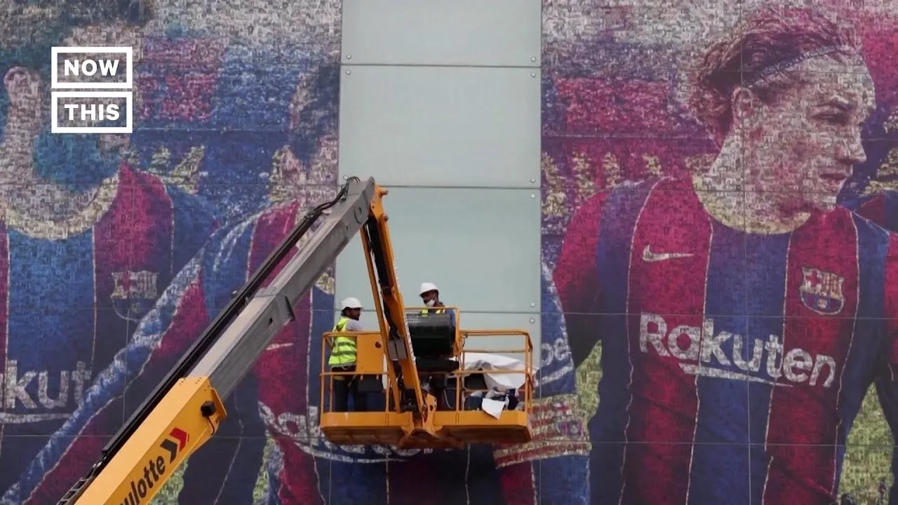 Lionel Messi Mural Removed From FC Barcelona's Camp Nou