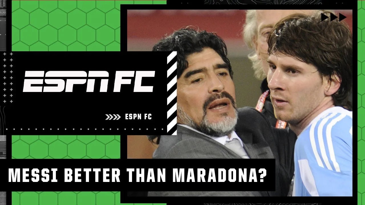 Lionel Messi or Diego Maradona: Who's better all-time? |