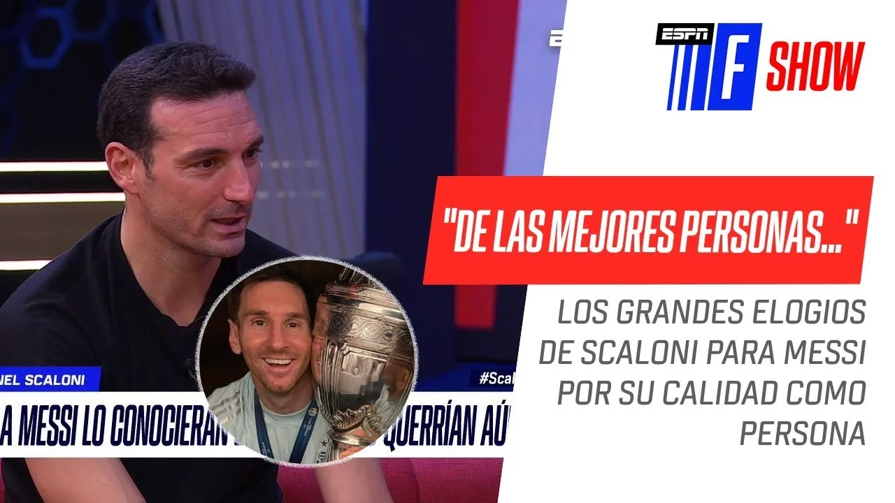 "#MESSI ES DE LAS MEJORES PERSONAS QUE CONOCÍ":