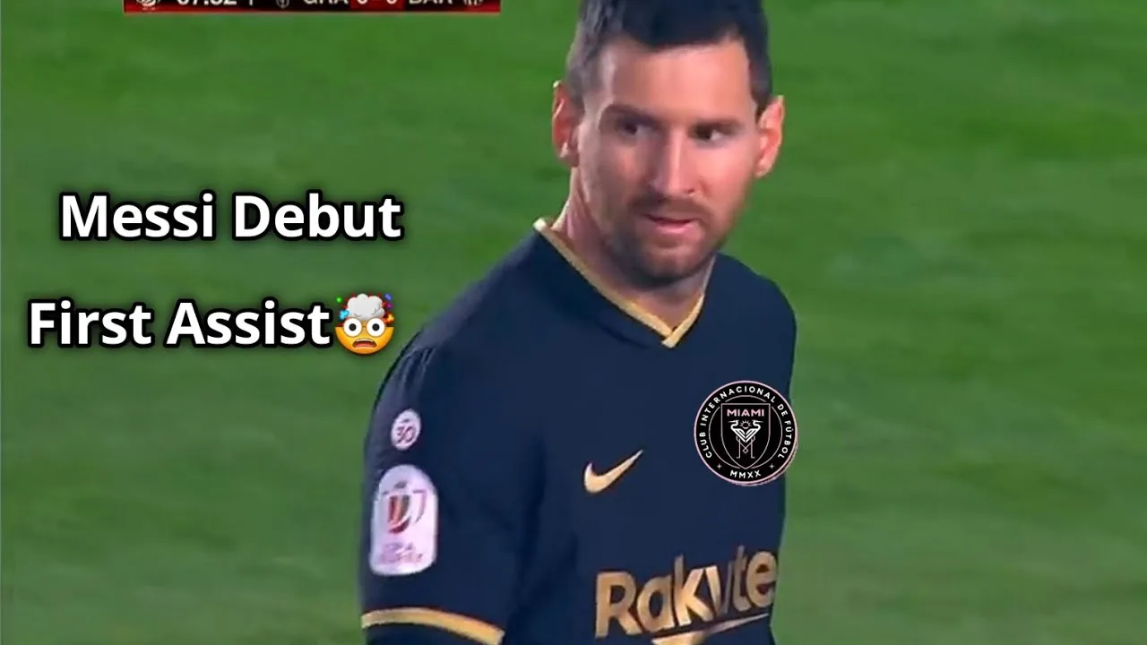 lionel messi debut First Assist | Inter miami vs