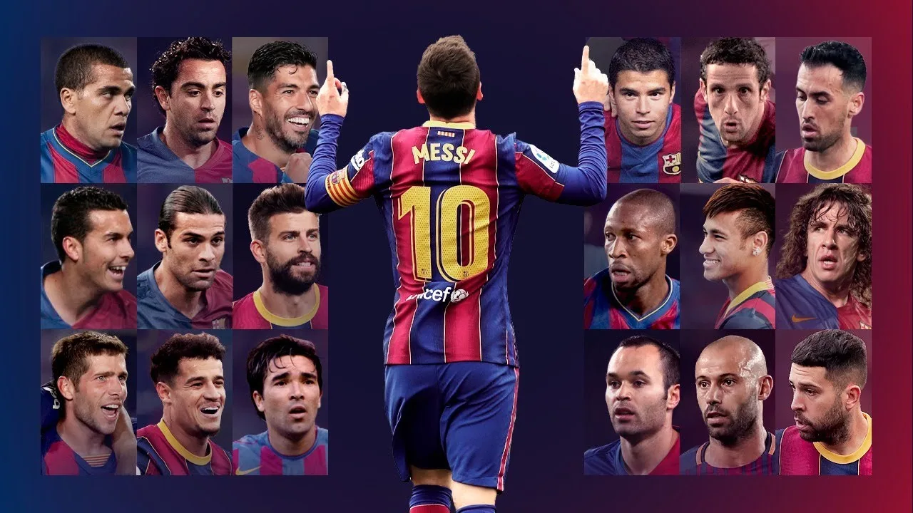 FOOTBALL LEGENDS REMEMBER LEO MESSI MOMENTS ❤️