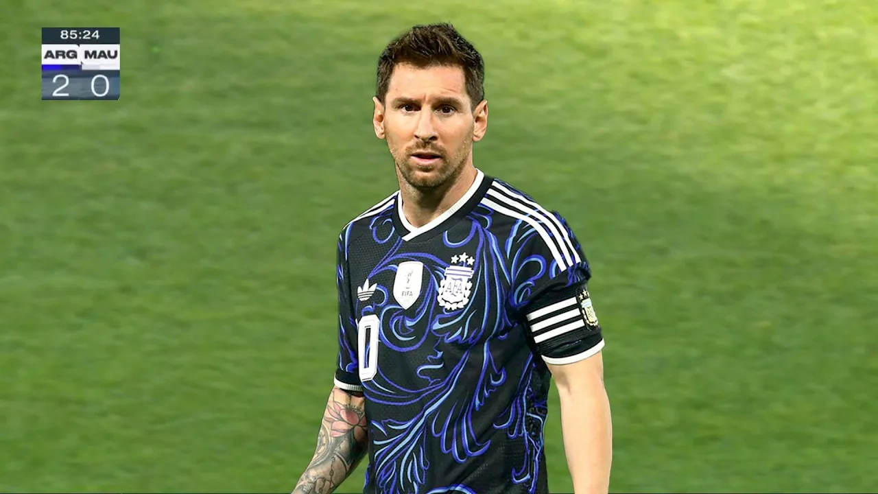 Messi contre la Mauritanie | Masterclass de création de jeux et de contrôle 🐐🔥 | 27/03/2026