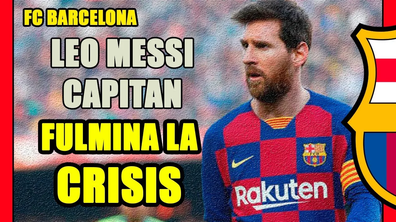 LEO MESSI ÚLTIMA HORA! Acaba con LA CRISIS y envía un