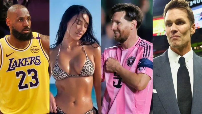 Les médias sociaux comparent Kim Kardashian à LeBron James, Lionel Messi et Tom Brady après avoir publié une vidéo dans son bikini SKIMS sur la plage
