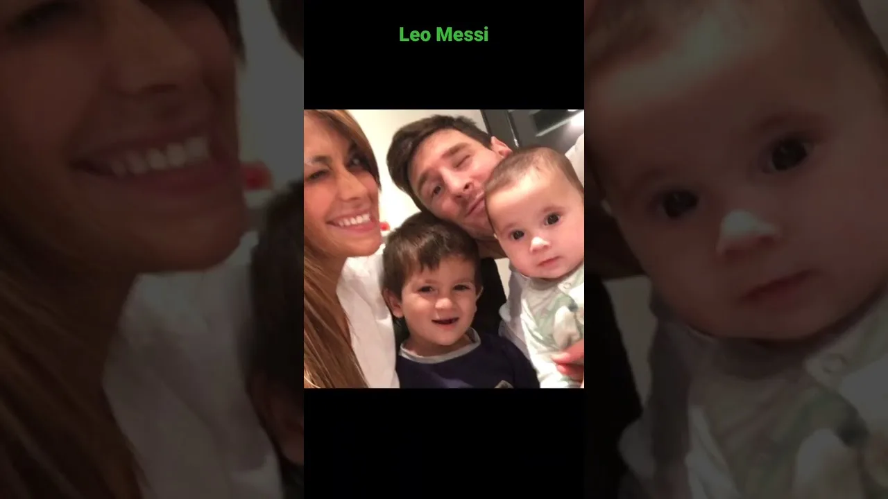 Lionel Messi and Antonella Roccuzzo with family #messi
