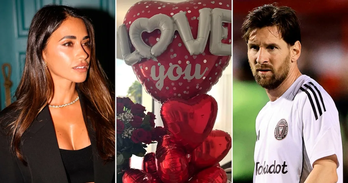 Le cadeau romantique de Lionel Messi à Antonela Roccuzzo le jour de la Saint-Valentin