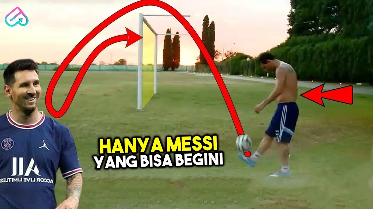 MANUSIA JENIUS PAMER SKILL! 10 Gol Mustahil Lionel Messi