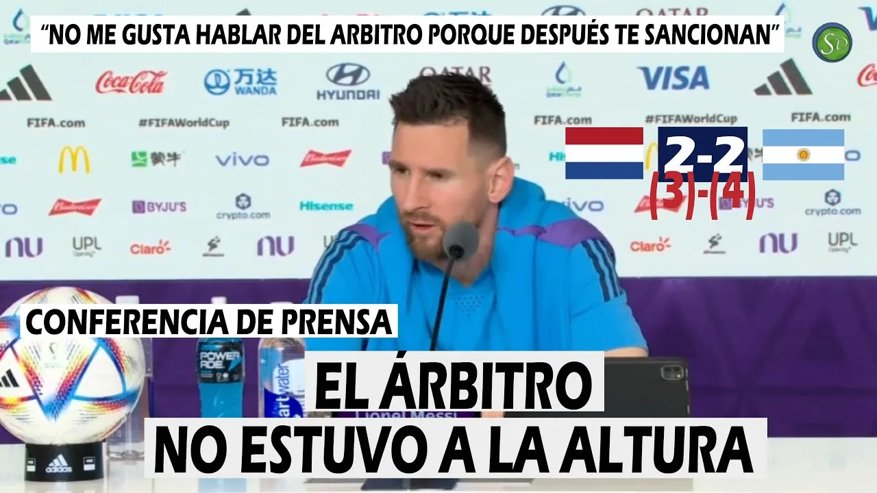Lionel Messi | Conferencia de prensa | Argentina a
