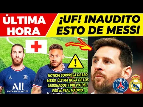 BRUTAL NOTICIA de LEO MESSI  ESTADO FÍSICO de NEYMAR y