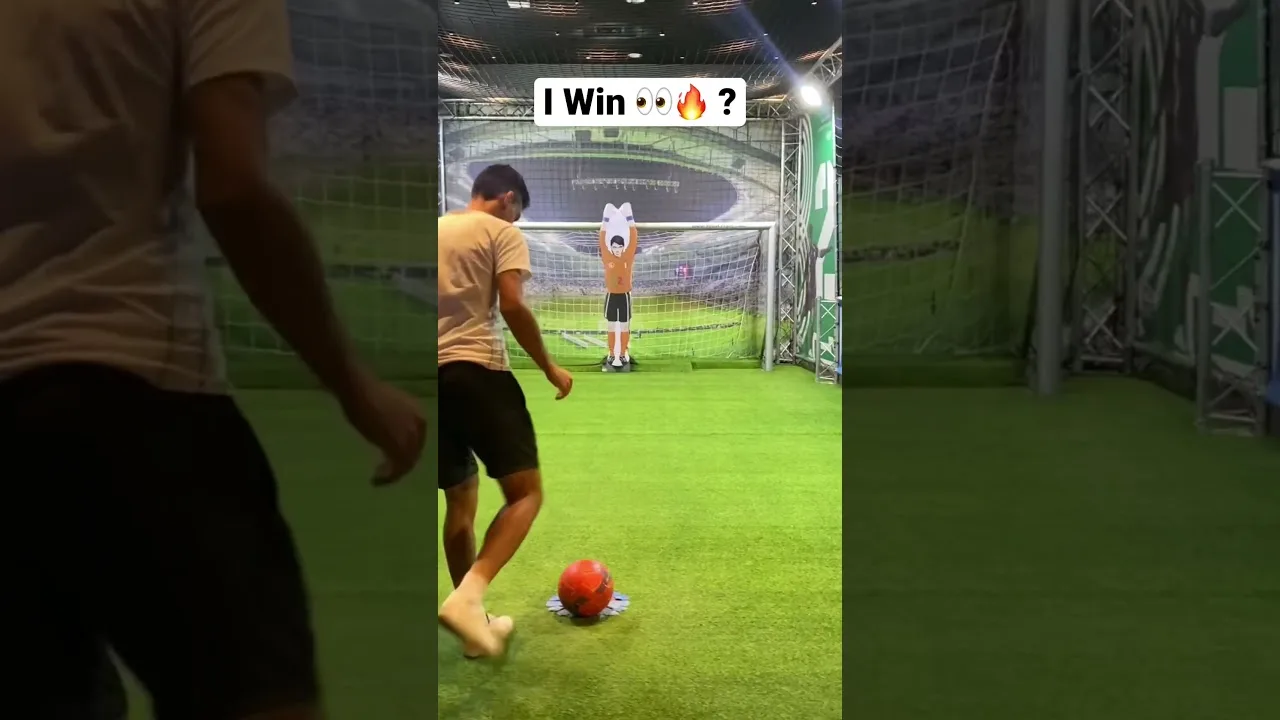 I Beat Leo Messi In 1v1 Challenge . #shorts #football