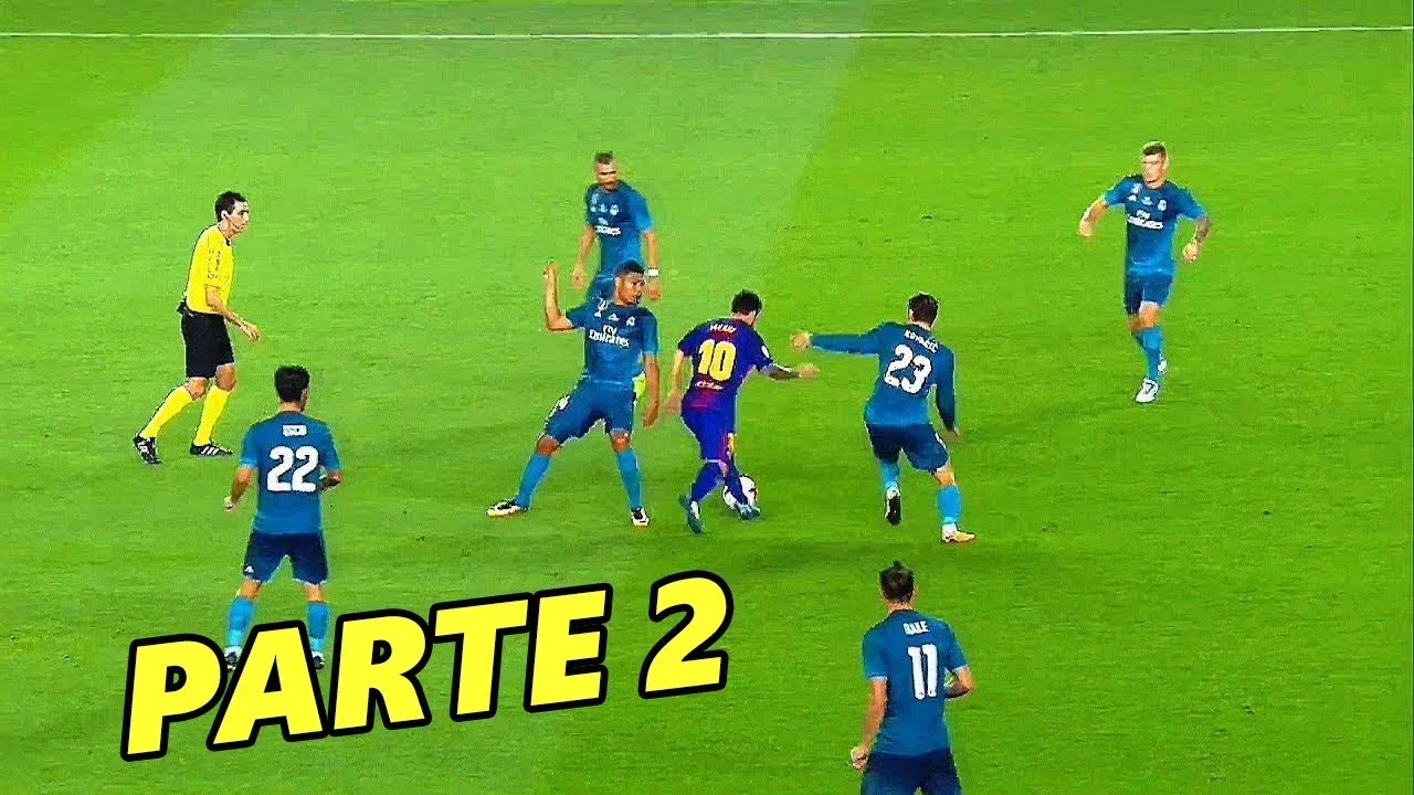 Cuando Lionel Messi abusa de su MAGIA Parte 2