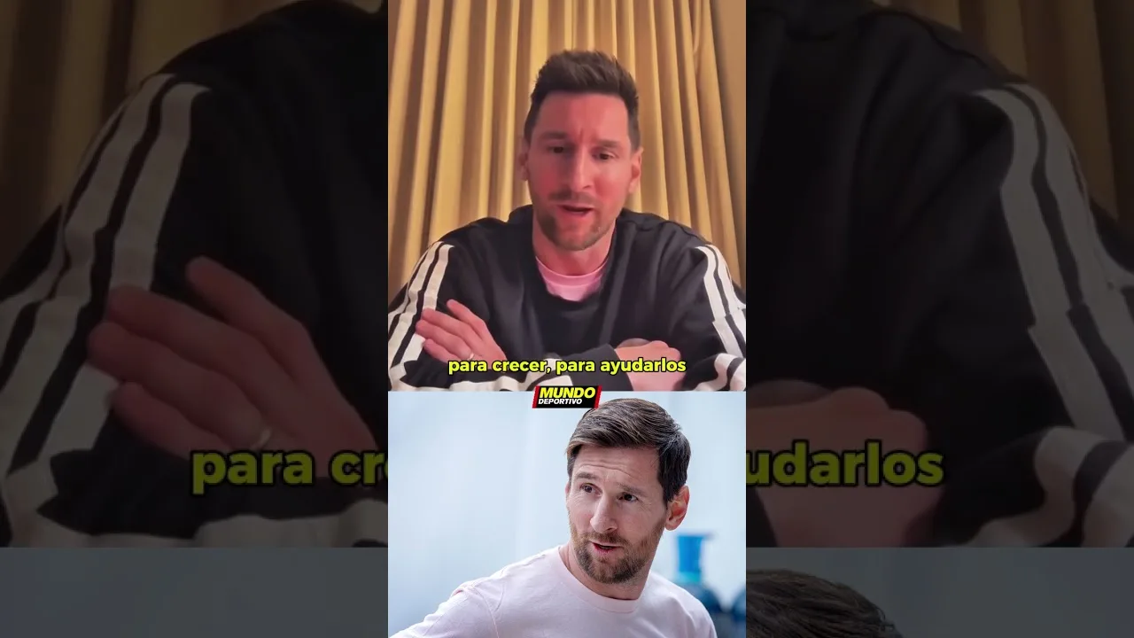 💚 MESSI dans l’effectif de Cornellà