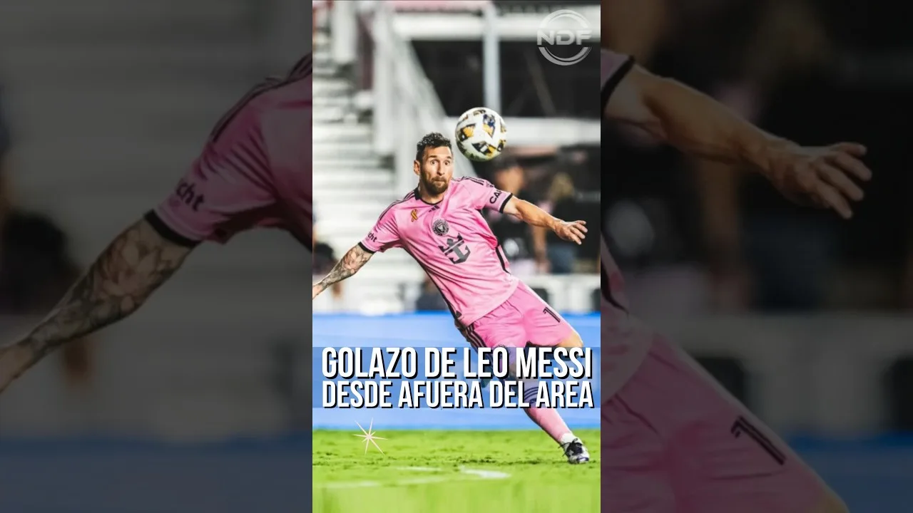 Le but de Leo Messi de l’extérieur de la région pour Inter Miami 😱
