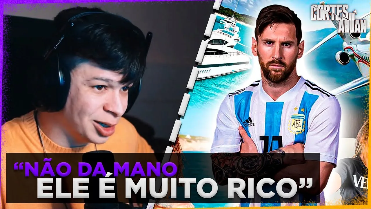 ARUAN REAGE A ASSIM VIVE LIONEL MESSI DEPOIS DE SAIR DO