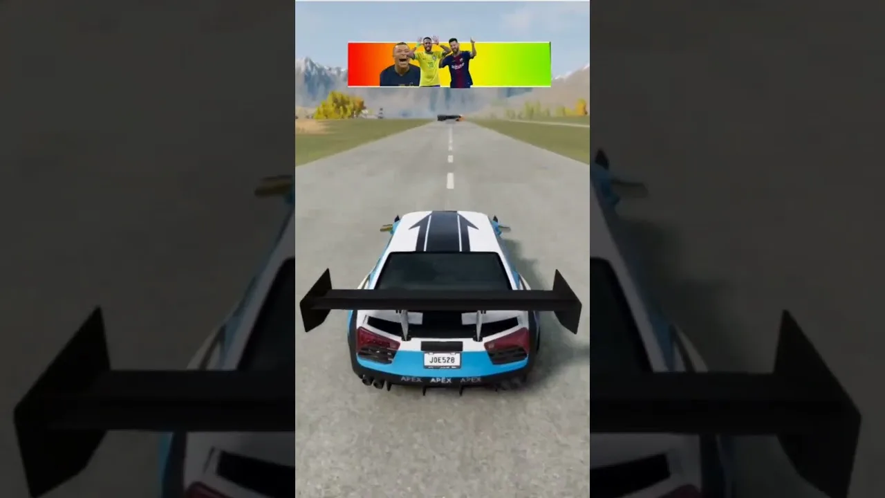 mbeappe❌ leo Messi❌ Neymar❌ cr Ranaldo ✅ #gta #beamngrao #beamngdrivemods #beamngdrive #shorts