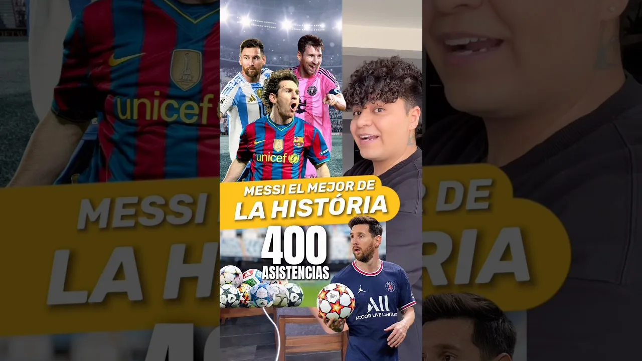 Messi est l’HISTOIRE : record de contributions à des objectifs inaccessibles. 🐐 #joshjuanico