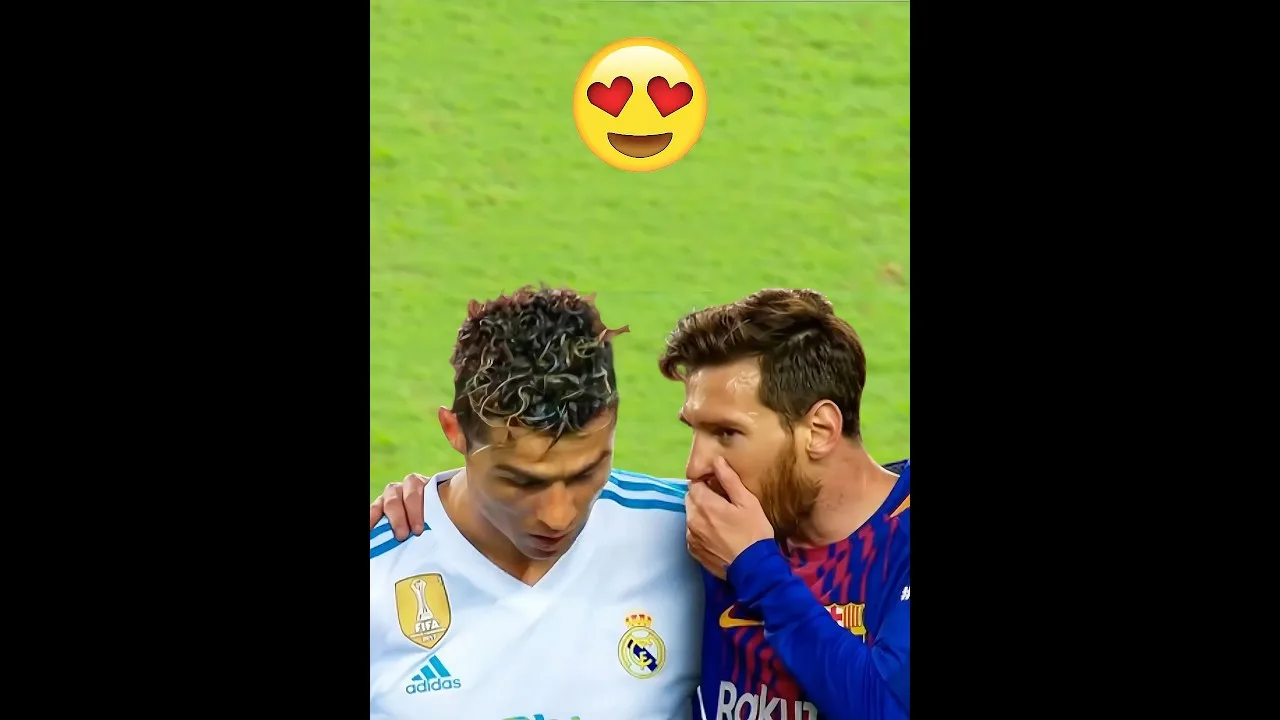 Messi & Ronaldo Respect 👏