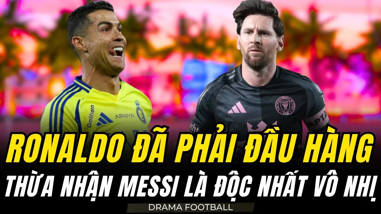 Ronaldo a finalement admis que Messi était unique. Affirmé une vérité fermée