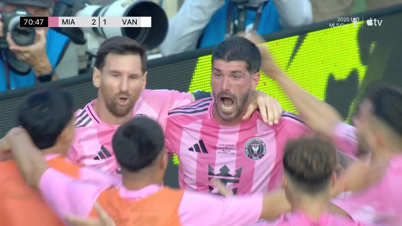 Messi AIDE PARFAITE Rodrigo De Paul BUT POUR PRENDRE L’ESPRIT ! | Coupe Audi MLS 2025