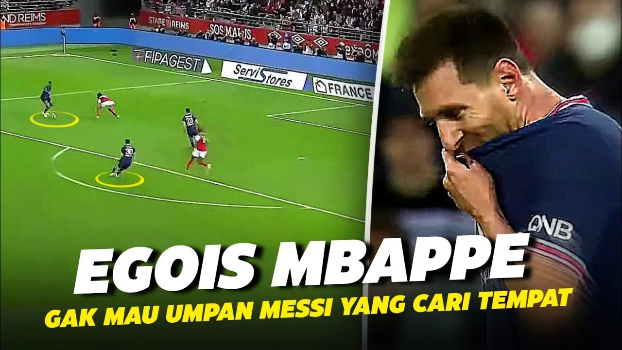 “Awas Jangan Egois” Lihatlah Moment Saat Mbappe Tak Mau